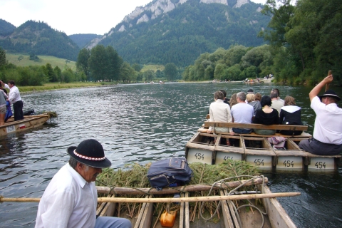 From Krakow: Dunajec River Gorge Wooden Raft River Cruise Group Tour in English
