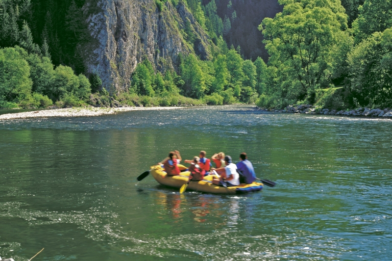 Van Krakau: Dunajec River Gorge Houten Raft RiviercruiseGroepstour in het Engels