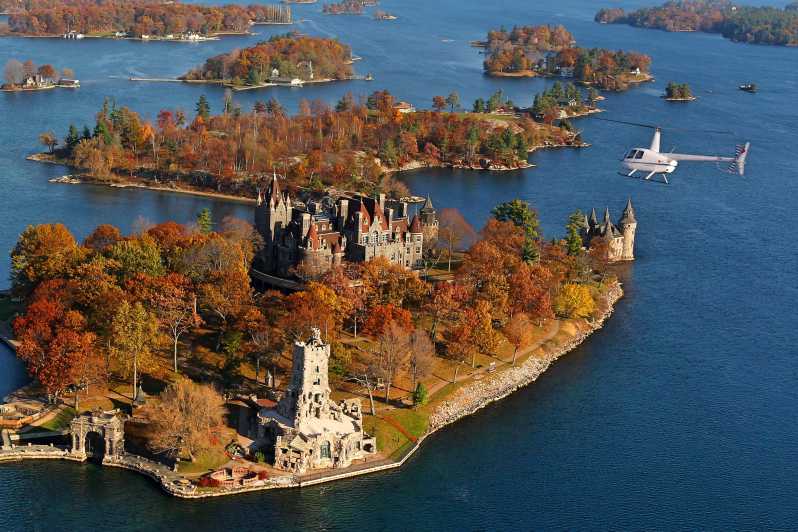 Thousand Islands: Helicopter Tour with Cider Mill and Lunch