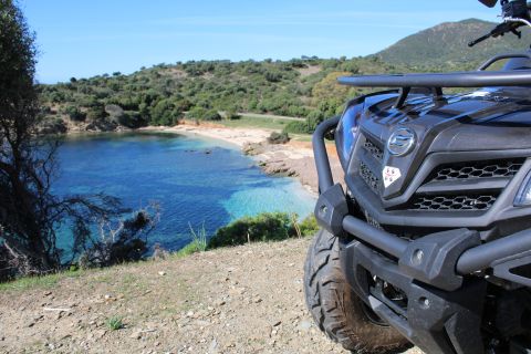Cagliari: ATV-tour langs verborgen stranden vanuit Chia