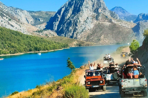 Side : Green Canyon Jeep Safari Adventure w/Boat & Waterfall