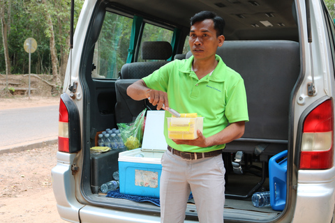 Siem Reap: Día Completo Templos con Transporte PrivadoCoche privado (3 pasajeros)