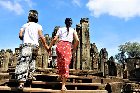 Siem Reap: tempels voor een hele dag met privévervoerPrivéminibus (15 passagiers)