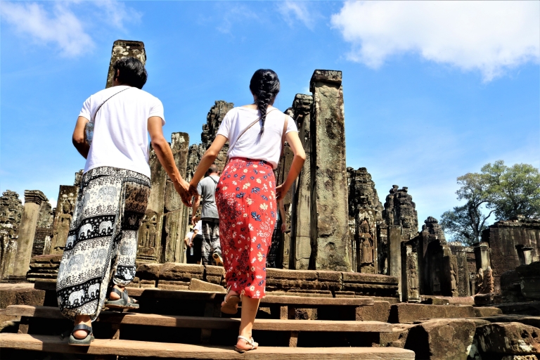 Siem Reap: Full-Day Temples w/ Private Transport Private Car (3 Passengers)