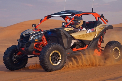 Dubai: Self-Drive Guided Desert Adventure by 4WD Dune Buggy A Family Day Can-am Maverick Max Turbo | 4 Seats | 2 Hours |