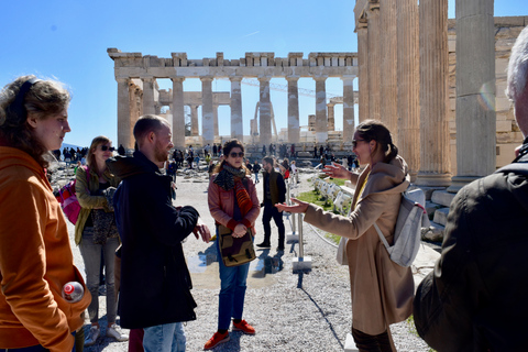 Athens: The Acropolis Guided Walking Tour in DutchGroup Tour with Entry Ticket