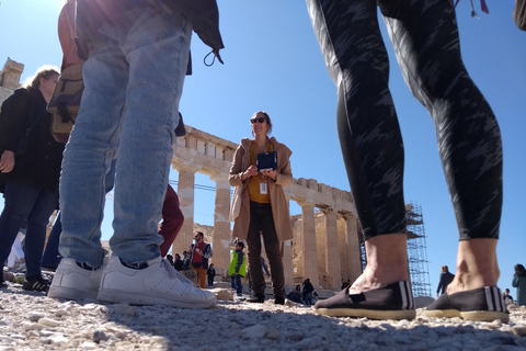 Athens: The Acropolis Guided Walking Tour in DutchGroup Tour with Entry Ticket