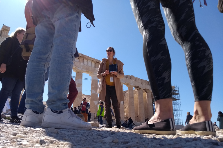 Athene: wandeltocht Akropolis in het Duits of NederlandsVoor EU-burgers - Rondleiding in het Nederlands