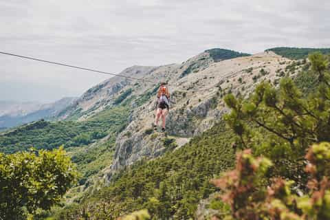 Krk Island: Ziplining Tour