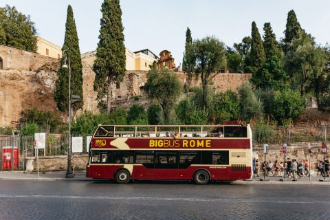 ローマ：ホップオン ホップオフ 観光バスツアー