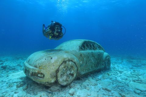 Cancun: duiken voor beginners, 2 duiken