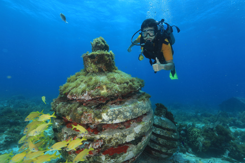 Cancun: nurkowanie dla początkujących, 2 nurkowaniaCancun: nurkowanie dla początkujących, 2 zbiorniki