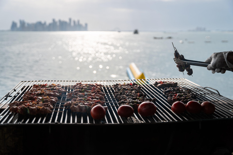 Doha: Traditional Dhow ride with Live BBQ Buffet Dinner Dhow Ride with Live BBQ Buffet dinner incl. Pick & drop