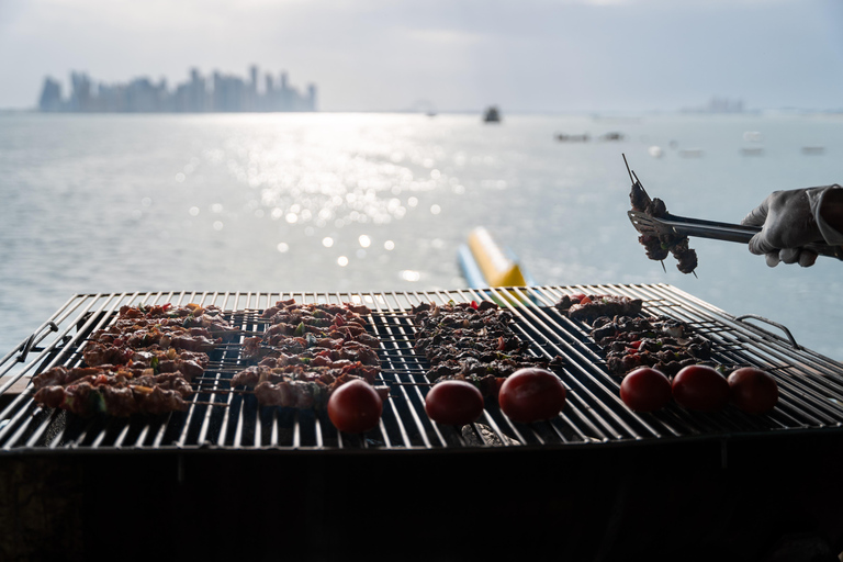 Doha: Traditional Dhow ride with Live BBQ Buffet Dinner Dhow Ride with Live BBQ Buffet dinner incl. Pick & drop
