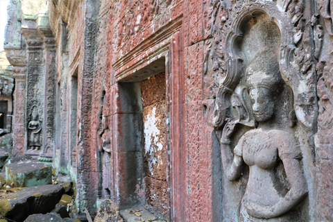 Heldagstur till Banteay Srei och Grand Circuit-templenHeldagsutflykt till Banteay Srei-templet i liten grupp