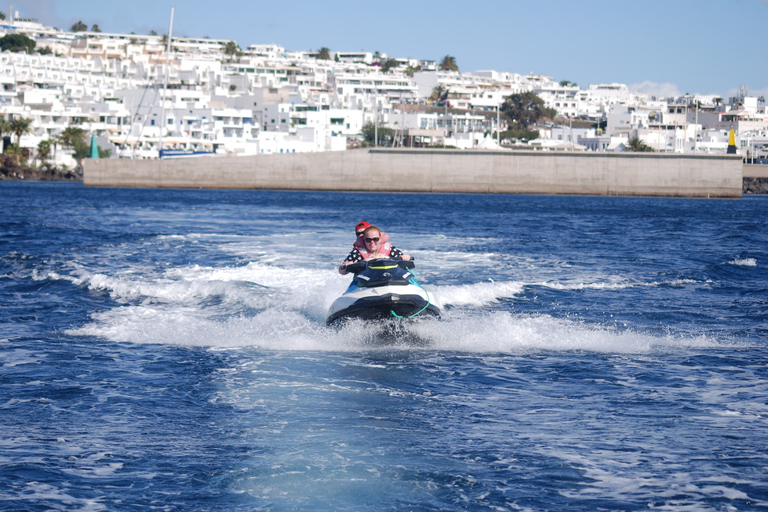 Lanzarote: excursion en jet ski avec prise en charge à l'hôtelCircuit de 40 minutes en jet ski