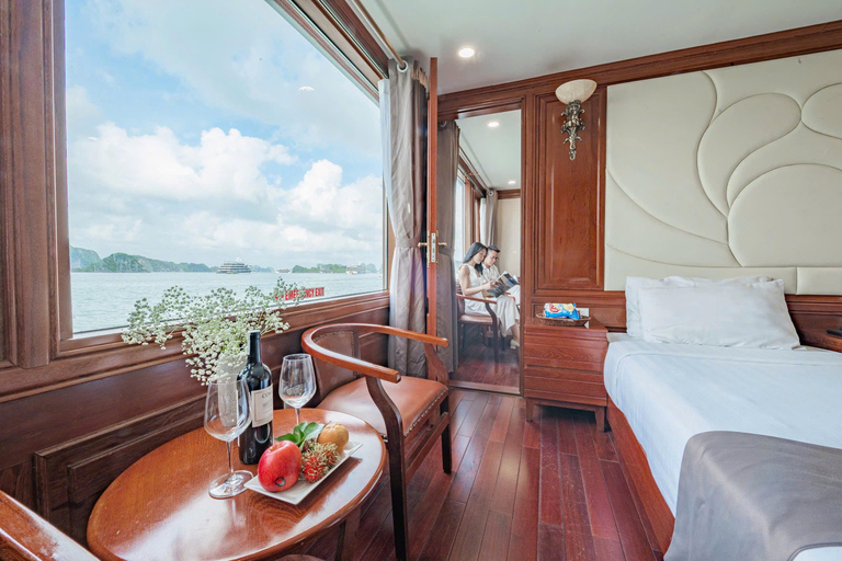 Hanoi: 2-daagse boetiekcruise door Halong Bay met kajakken