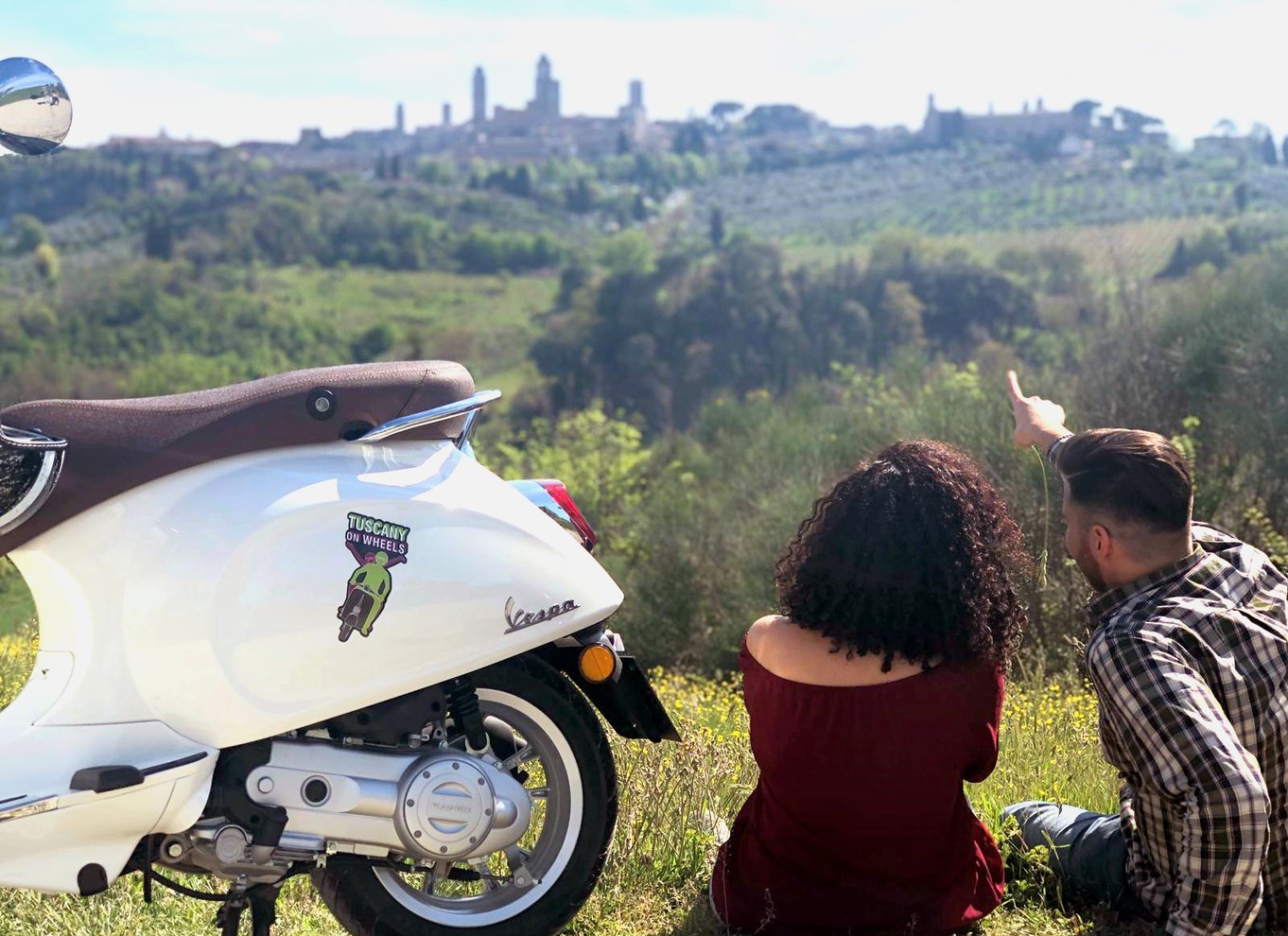 fra Firenze: All inclusive Toscana Vespa Tour i Chianti