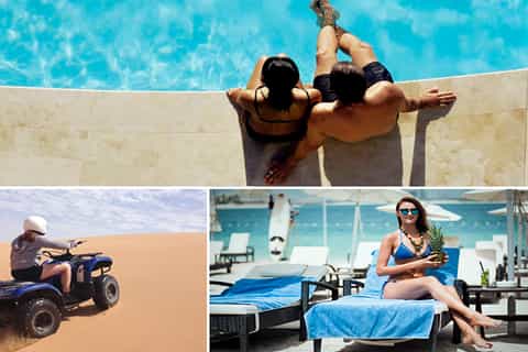 Dubaj: pustynne safari, walka po wydmach, jazda na quadach i plaża