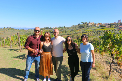 From Florence: Tuscany, Siena, San Gimignano & Winery Lunch Private Tour: Tuscany, Siena, San Gimignano & Winery Lunch