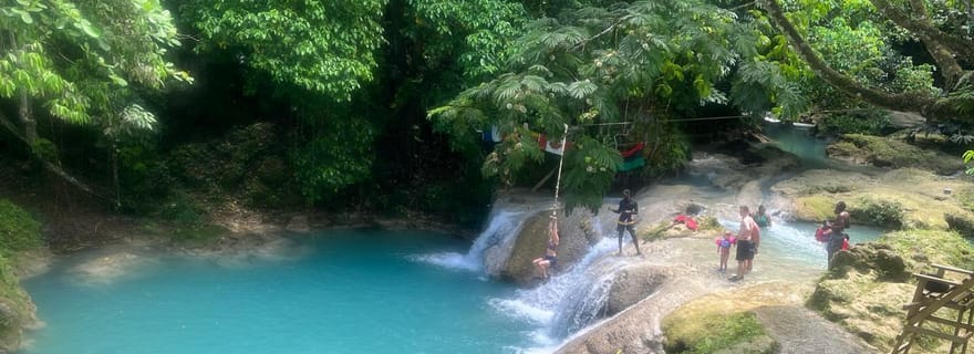 Ocho Rios : Expérience du trou bleu et des chutes de Dunn's River