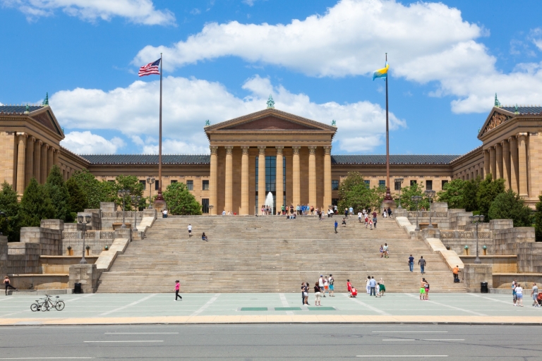 Philadelphie : Visite en petit groupe d'une demi-journée et Independence HallPhiladelphie : Visite guidée avec croisière fluviale