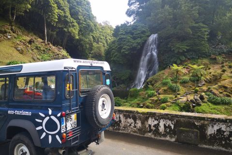 From Ponta Delgada: Nordeste Full Day Jeep Tour