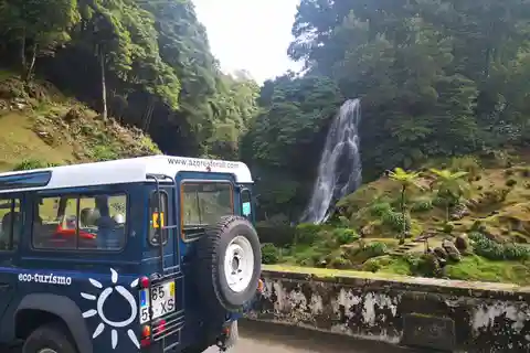 De Ponta Delgada: Nordeste Full Day Jeep Tour