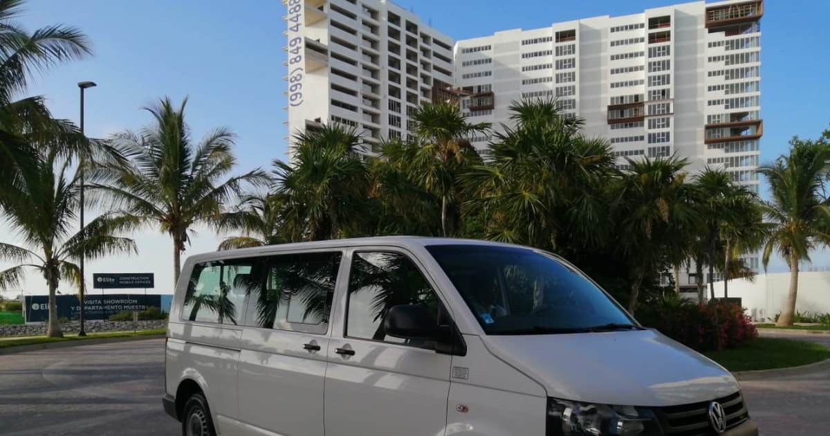 shared transportation from cancun airport