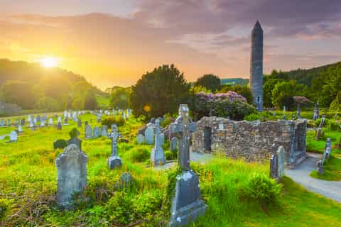 From Dublin: Glendalough, Wicklow Mountains and Kilkenny Full-Day Trip