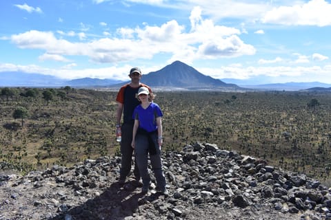 From Cholula: Private Cantona Archaeological Ruins Van Tour