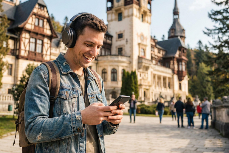 Bucharest : Bran Castle, Peles Castle & Brasov Medieval Tour PRIVATE TOUR Bran Castle, Peles Castle & Brasov medievalTour