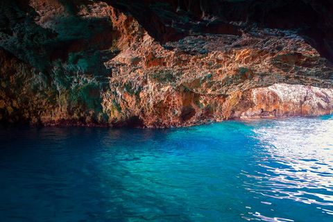 Kotor: Grotta Blu e tour in motoscafo di Nostra Signora della Roccia