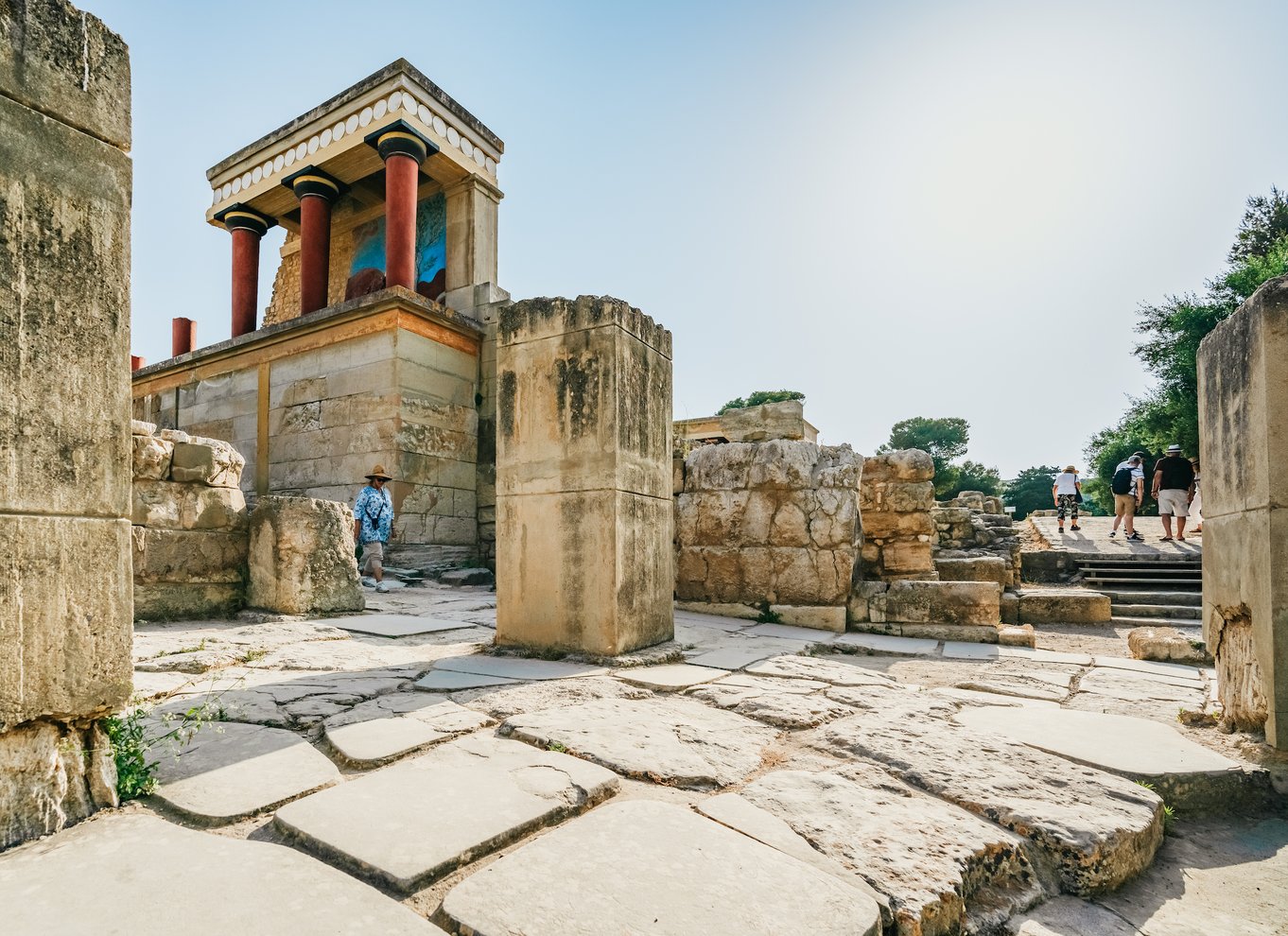 Knossos: Knossos-paladset - guidet byvandring uden kø