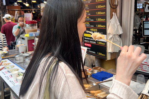 Seoul: culinaire tour over de Namdaemun-markt met verborgen pareltjesSeoul: Namdaemun Market Food Tour with Hidden Gems