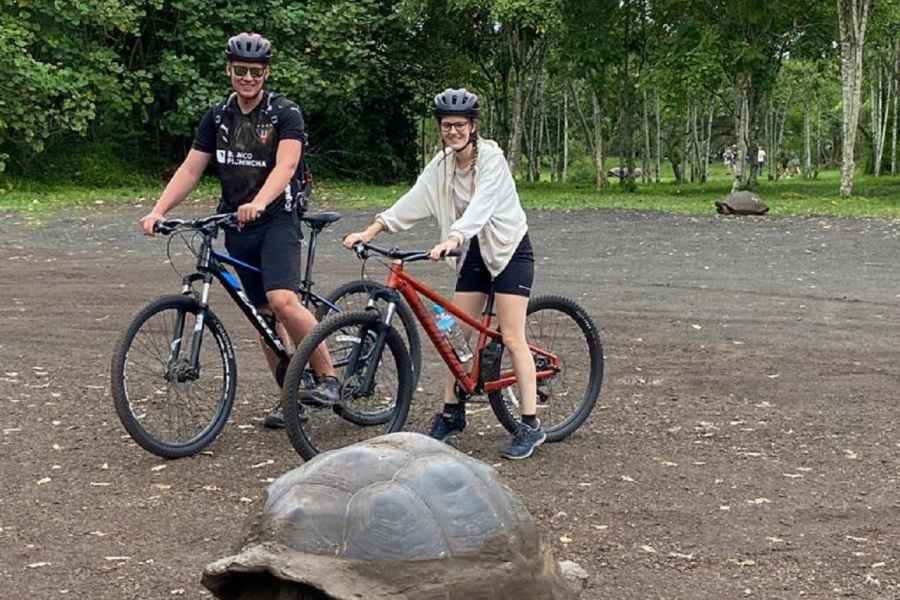 Galapagos: Route mit dem Fahrrad, Tortoise Bike Rute