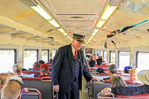 From Williams: Grand Canyon Railway Round-Trip Train Ticket Round Trip Coach Ticket