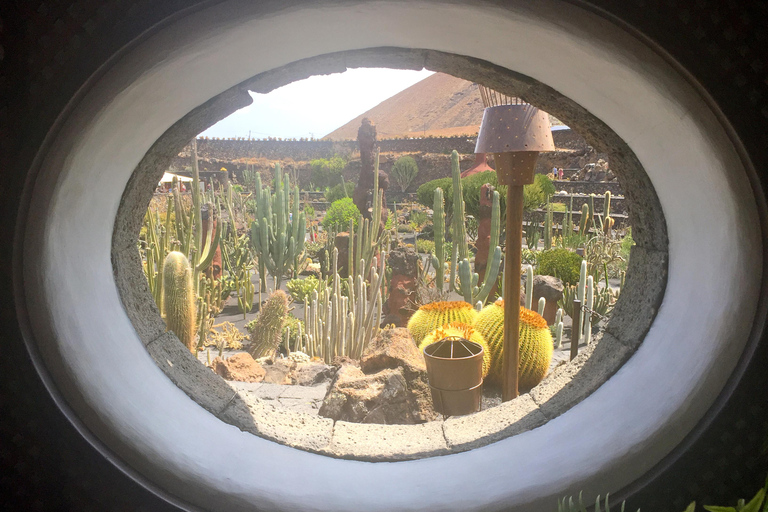 Lanzarote North Premium: Cueva Verdes, Jameos Agua, Mirador, and Cactus Garden German North Premium: Cueva Verdes, Jameos Agua, Mirador, and Jardin Cactus
