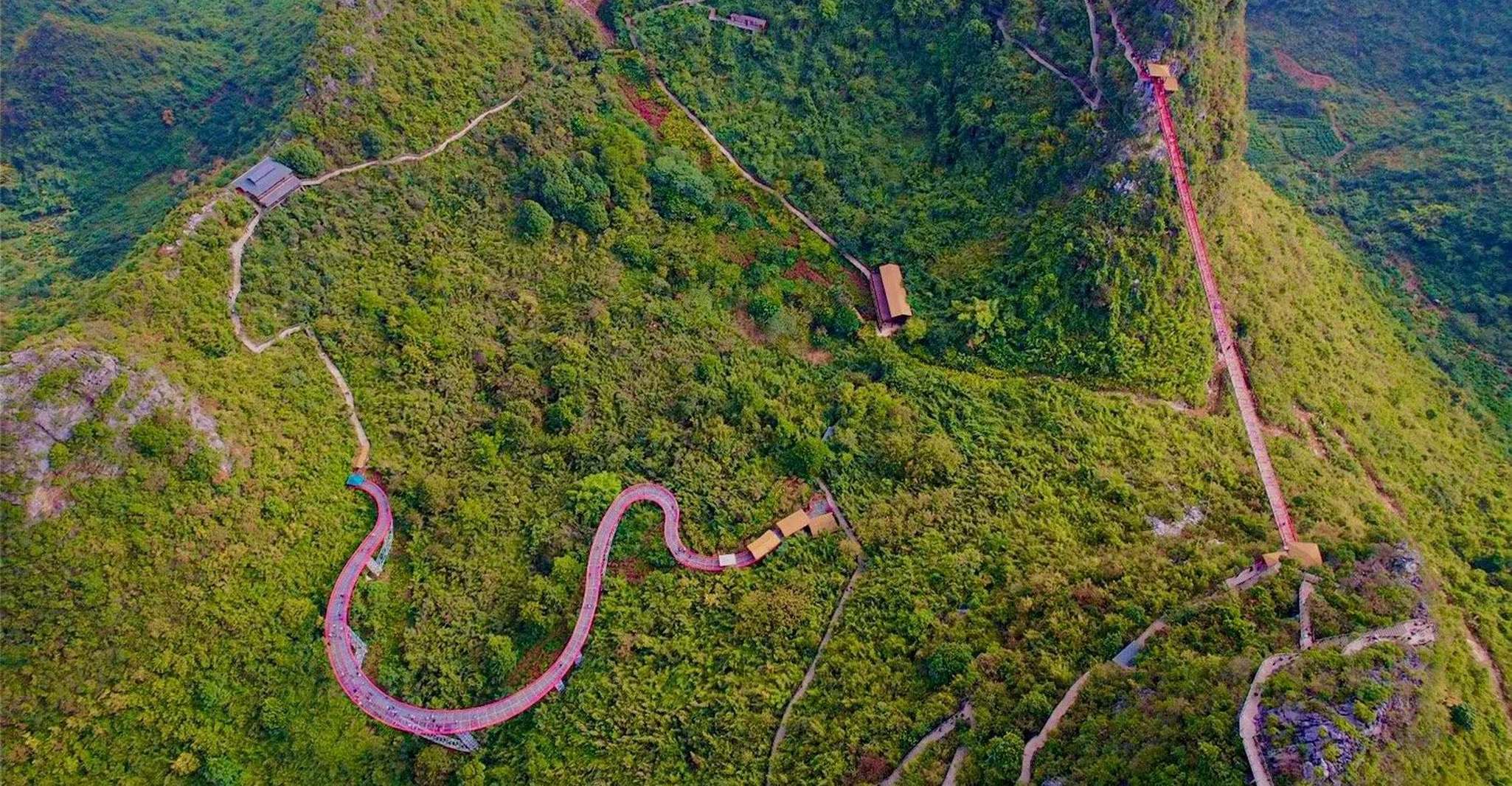 Yangshuo Ruyi pic & aller rond billet de téléphérique - Hizvo