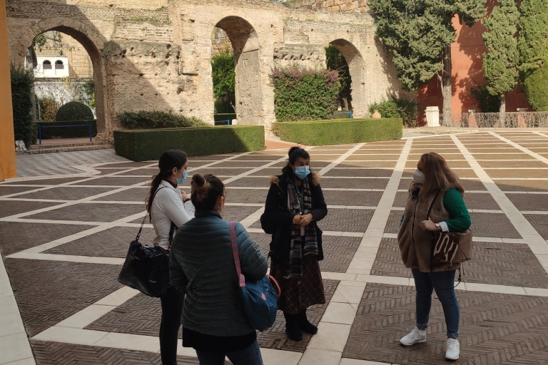 Sewilla: wycieczka do AlcázarWspólna wycieczka w języku włoskim