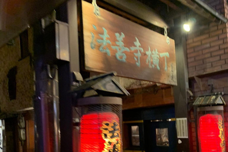 大阪夜间活动：隐秘小巷和当地街道