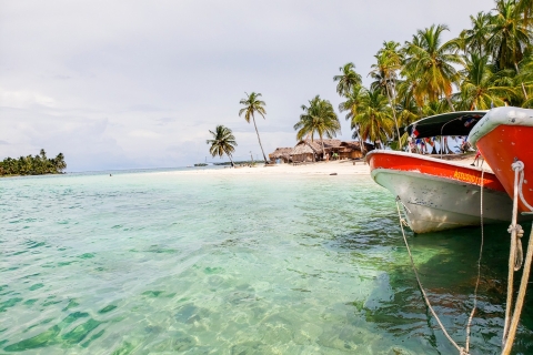 Vanuit Panama City: San Blas-dagtour (3 eilanden en dorp)Trip met ophaalservice vanuit Panama-stad
