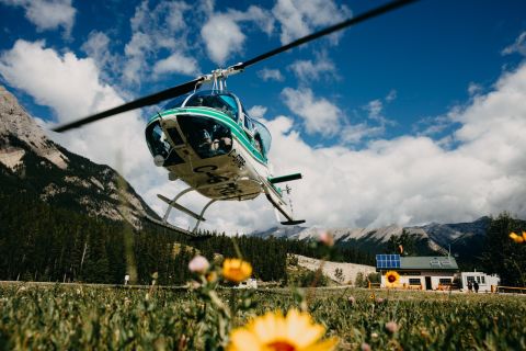 Rocheuses canadiennes : Tour panoramique en hélicoptère
