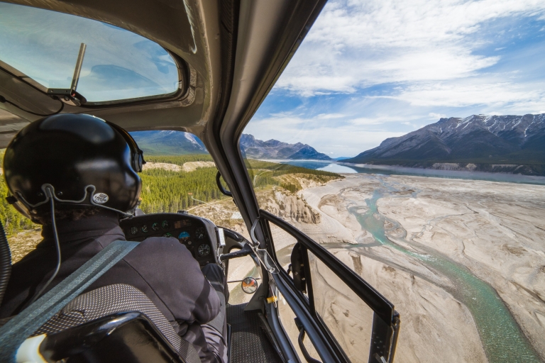 Rocheuses canadiennes : Tour panoramique en hélicoptèreVol de 20 minutes