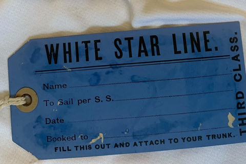 Titanic & White Star Line Exhibition Entry Ticket