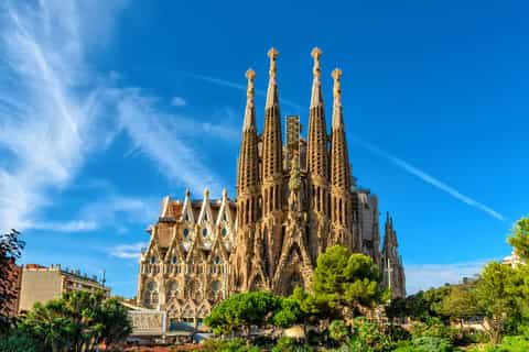 Barcelona: Tagestour mit Sagrada Familia und Park Güell