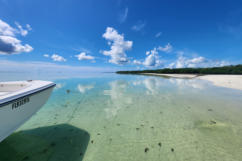 Lower Florida Keys: Private Boat Tour with Local Captain Lower Florida Keys: Private Four-Hour Sandbar Charter