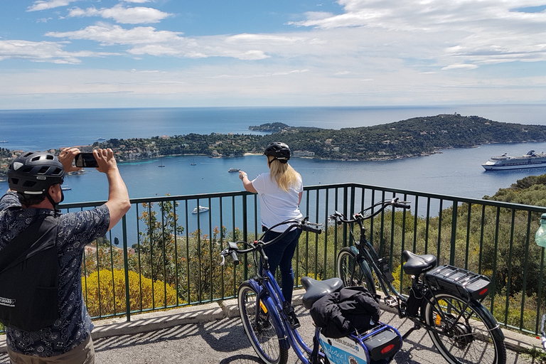 Nice: E-bike tour met panoramische Franse Riviera