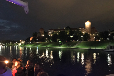 Cracovia: tour privado en barco por la noche