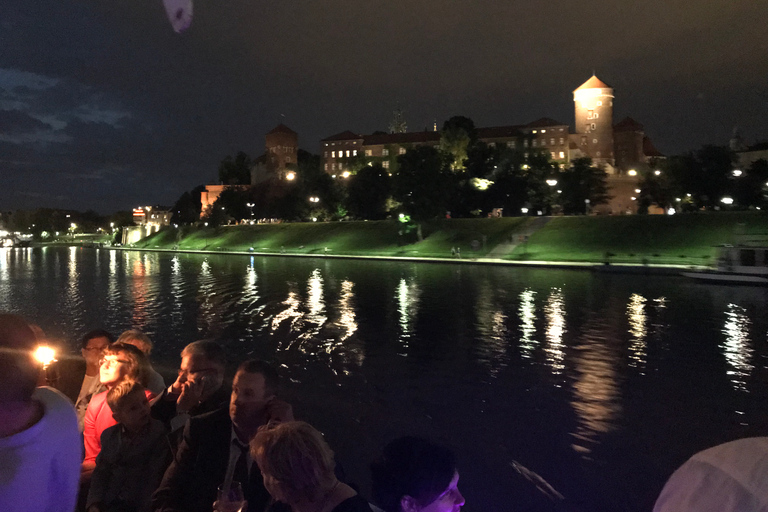 Cracovia: tour privado en barco por la noche